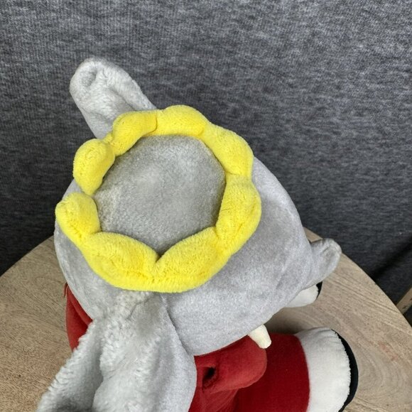 Babar Elephant Stuffed‎ Animal By Gund Plush Toy Red Suit 13" Polyester VTG 1988 - Picture 5 of 12